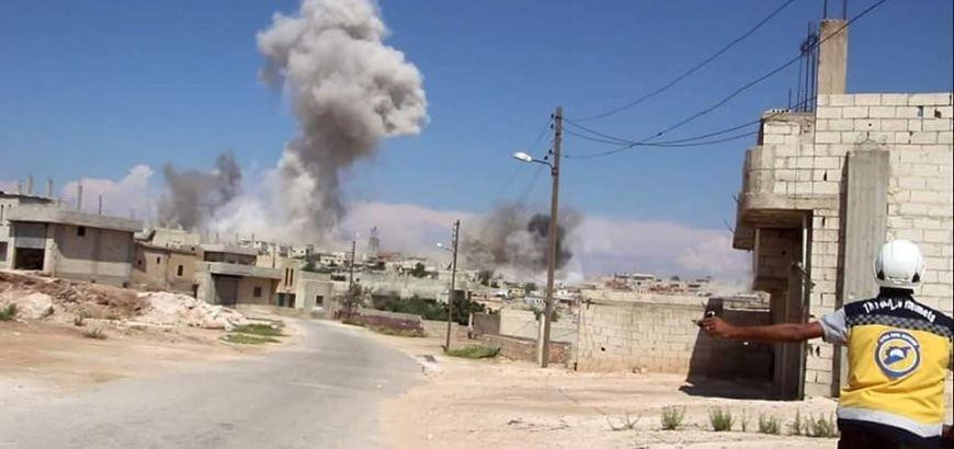 ضحايا بقصف روسي والنظام يقصف س...