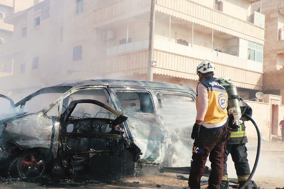 مفخختان تضربان بريف حلب و"قسد" تواجه المتظاهرين بالرصاص بدير الزور