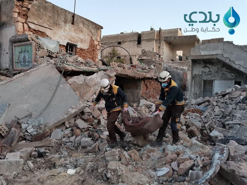 الدفاع المدني يوثق أعداد الجثا...