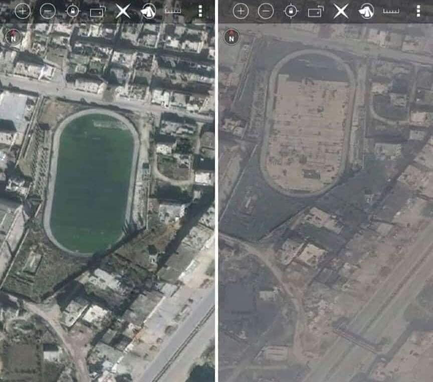 قوات النظام تعفش "الملعب البلد...