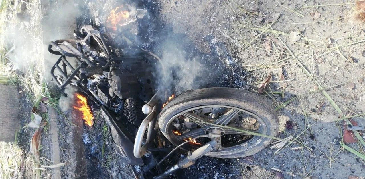 شهيدان وجريح بانفجار دراجة نار...