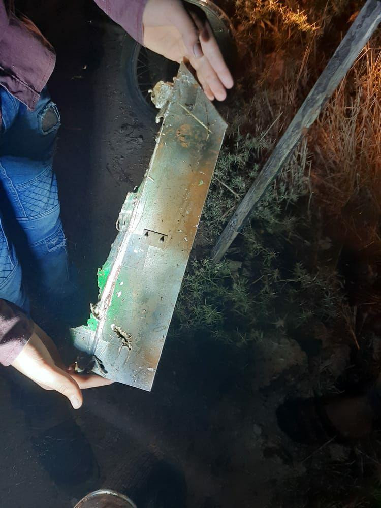 سقوط طائرة إستطلاع في كفرناصح...