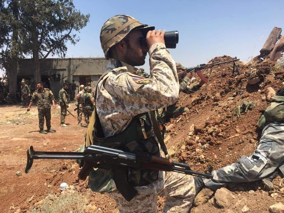 حماة.. جرحى بصفوف عناصر ميليشي...