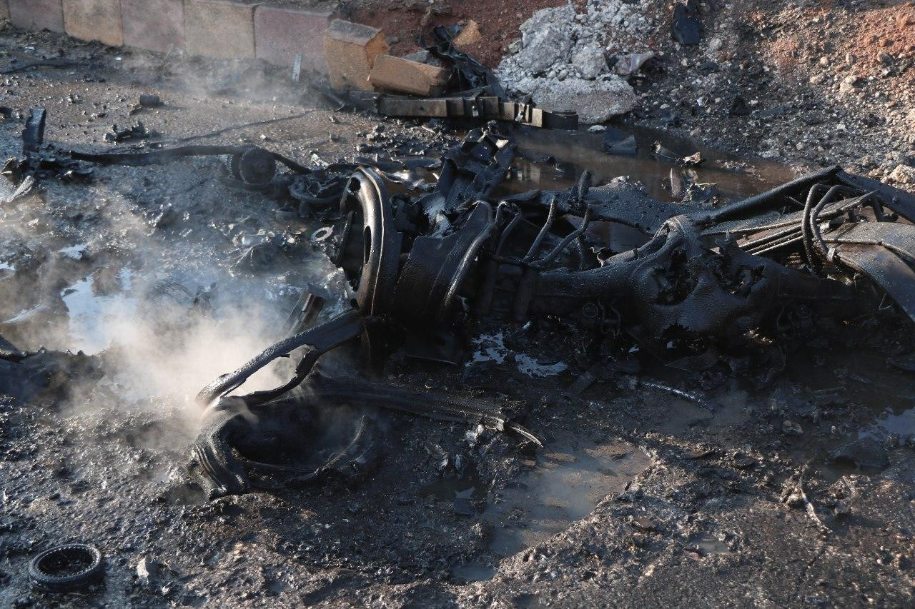 بالصور.. جرحى مدنيون بانفجار س...