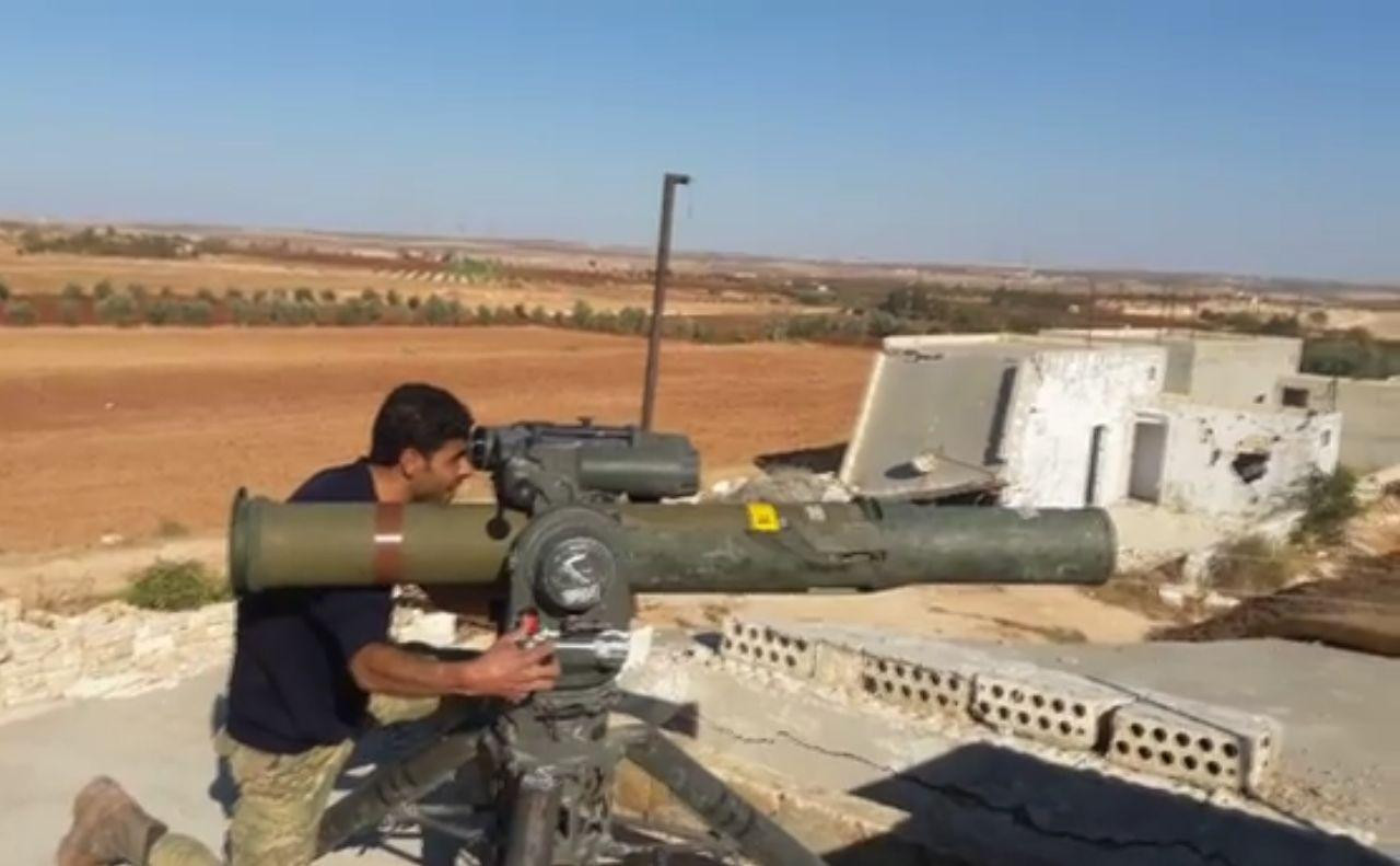 فصائل المعارضة تدمر آلية للنظا...