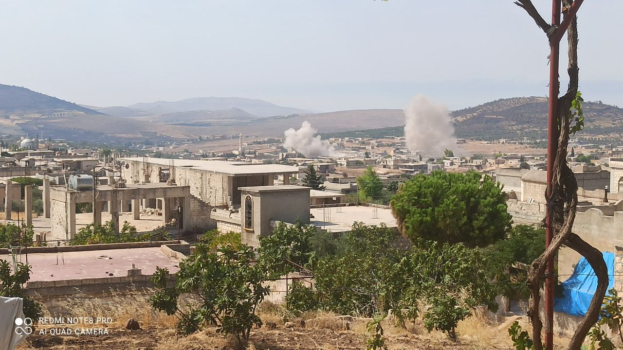 إدلب.. قصف متواصل وتحليق مكثف...