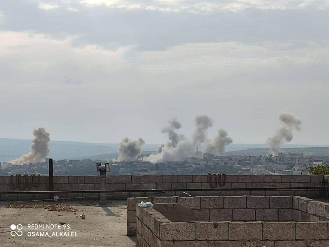 النظام يقصف بلدات وقرى ريف إدل...