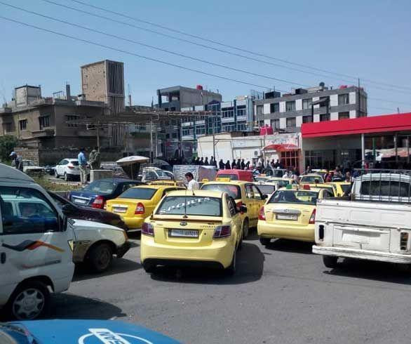 النظام يتوعد محطات الوقود في ا...