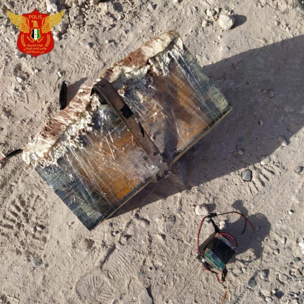 تفكيك عبوة ناسفة معدّة للتفجير...