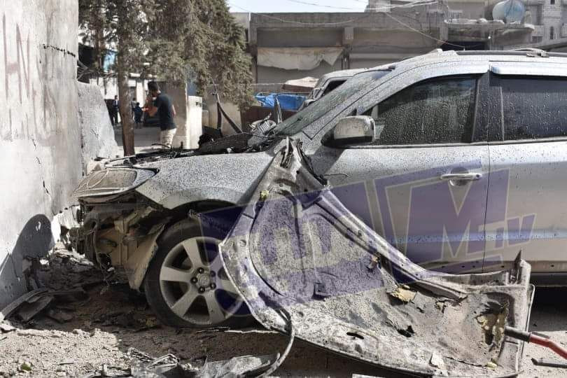 جرحى مدنيون بانفجار في منبج