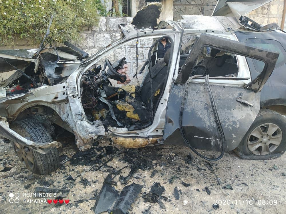 جرحى بانفجار بريف جسر الشغور