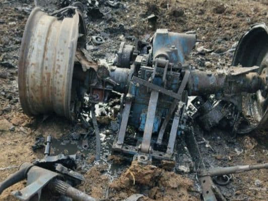 "الجيش الوطني" يضبط جرارا مفخخ...