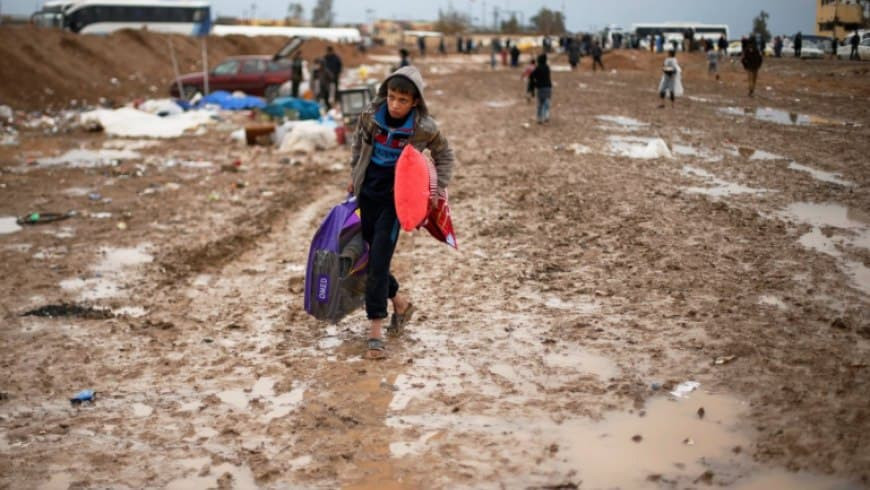 تقرير: النزوح الداخلي في سوريا...