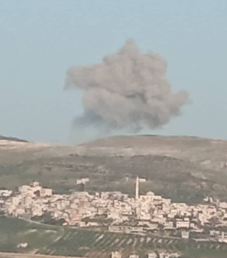 روسيا تنشر تسجيلا مصورا لقصف "...