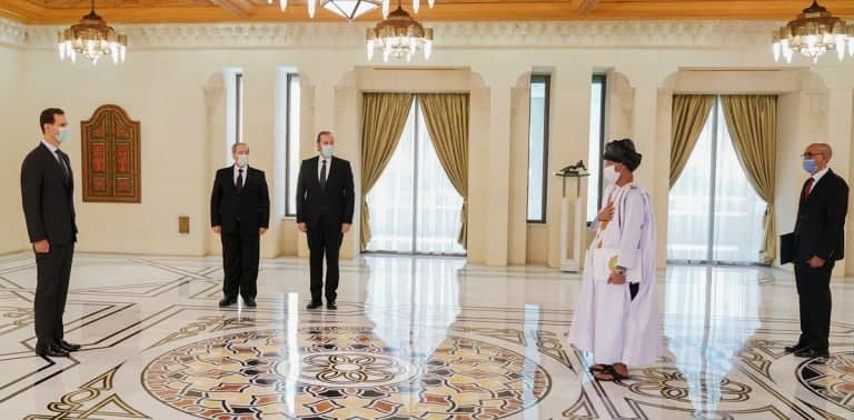 نظام الأسد يتسلم أوراق اعتماد...