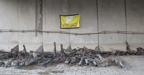 "قسد" تعلن العثور على مخبأ أسل...