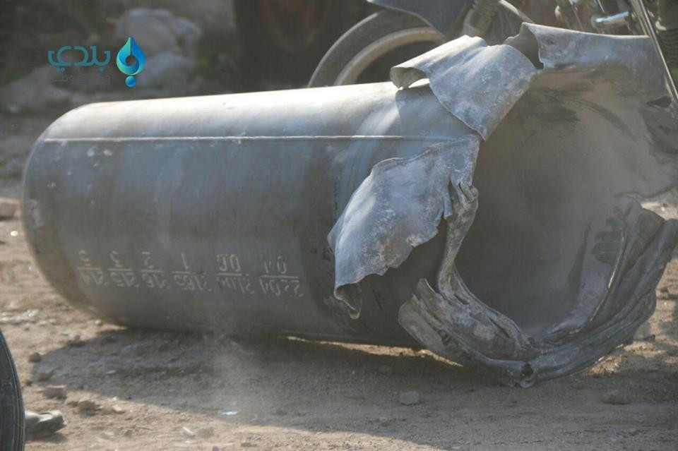 برميل للأسد يخرج المشفى الوحيد...