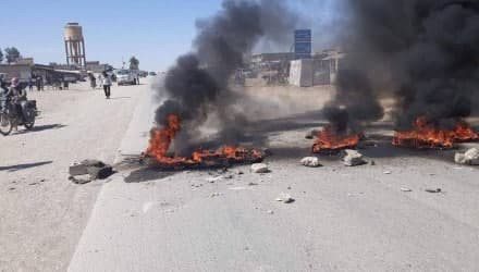 مظاهرة بالحسكة بعد رفع أسعار ا...