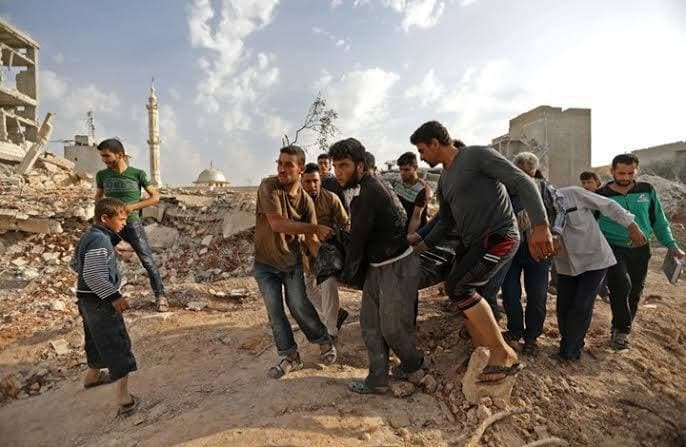 تقرير: مقتل 96 مدنيا في سوريا...