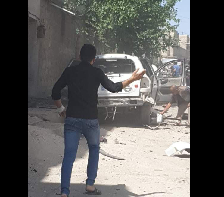 بترت ساقاه.. إصابة مدني بانفجا...