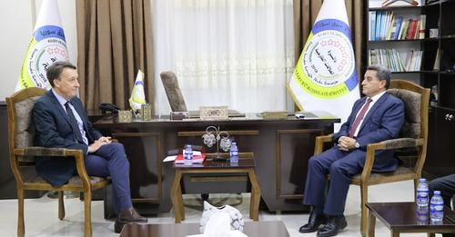 وفد بلجيكي يزور مناطق "قسد" وي...