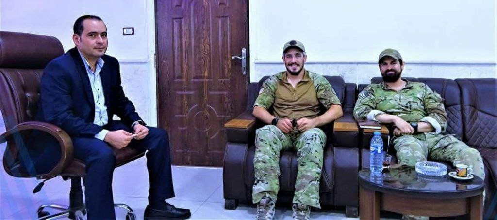 اجتماع بين وفد من التحالف الدو...