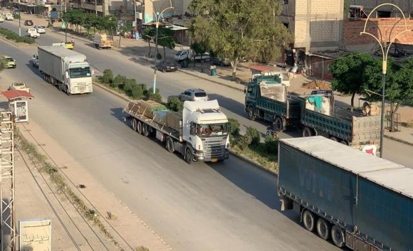 عبر العراق.. القوات الأمريكية...