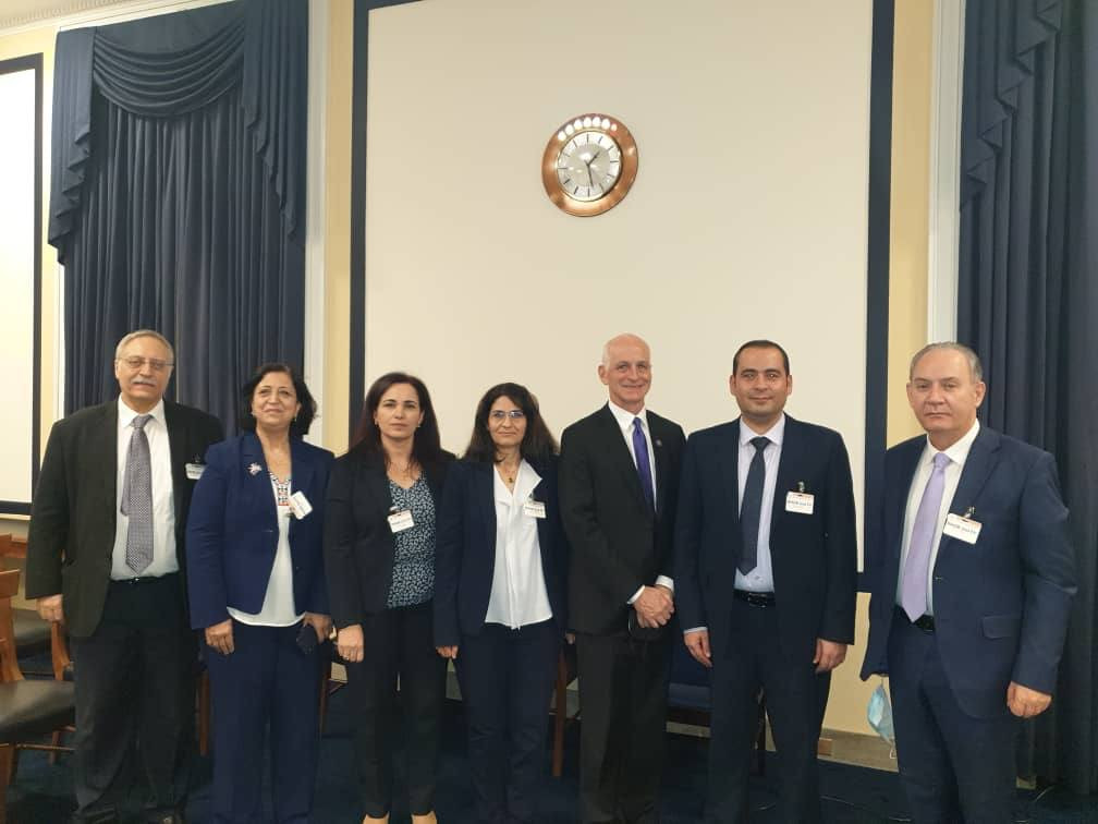 وفد "مسد" يلتقي نوابا بالكونغر...