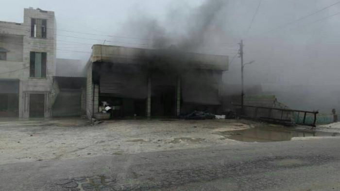 إدلب.. براميل الأسد تتسبب بخرو...