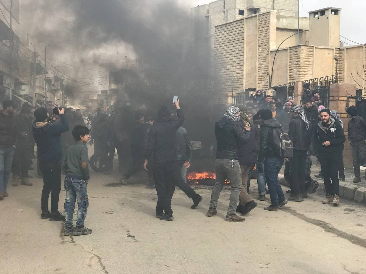 بعد جرابلس.. مظاهرة ضد شركة ال...