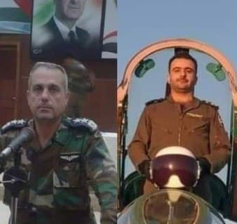 صفحات موالية تنعي ضابطين طياري...