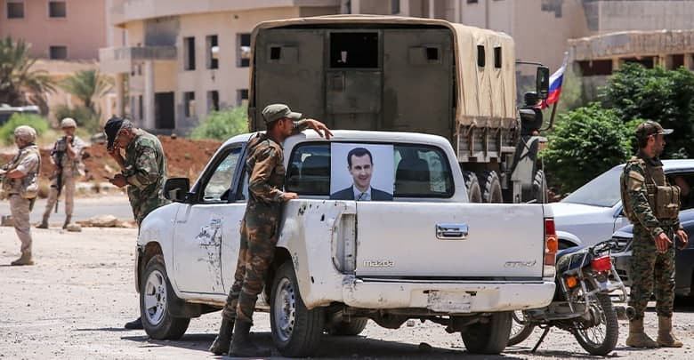 قتلى من قوات النظام بريف درعا...