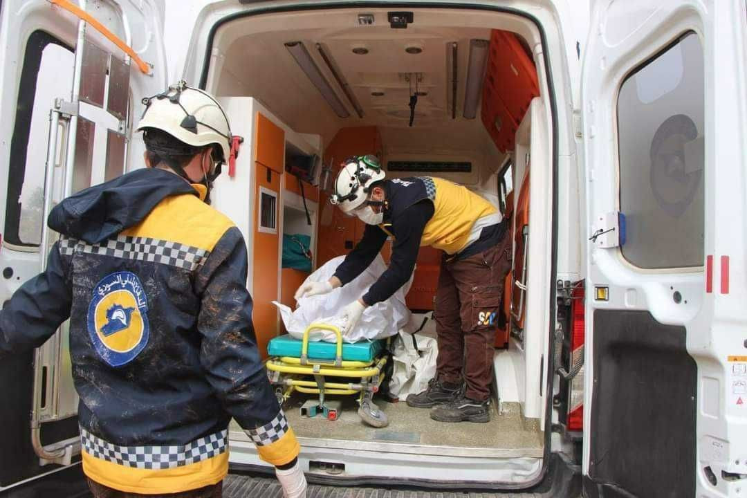 العثور على رفات جثتين في إدلب