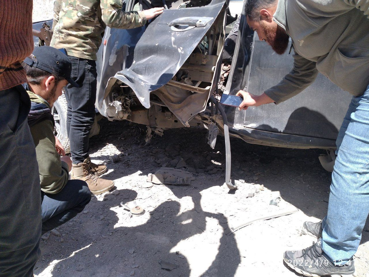 تفكيك عبوة ناسفة شرقي حلب