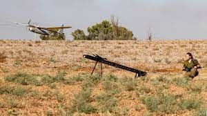 سقوط طائرة مسيرة إسرائيلية داخ...