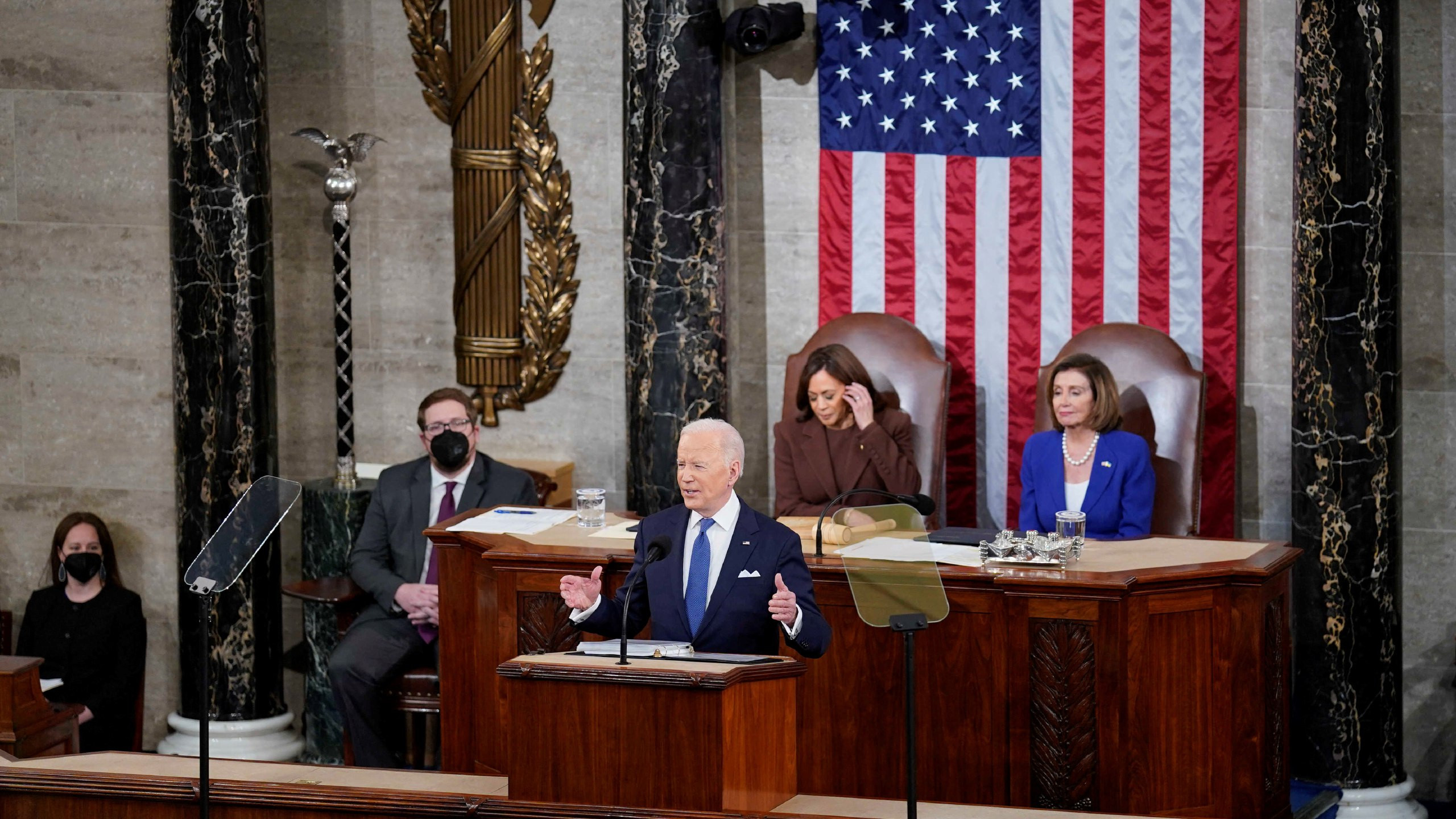 الرئيس الأمريكي "جو بايدن" يوج...