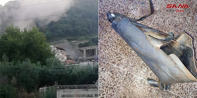 "سانا": قصف صاروخي يطال مدينة...