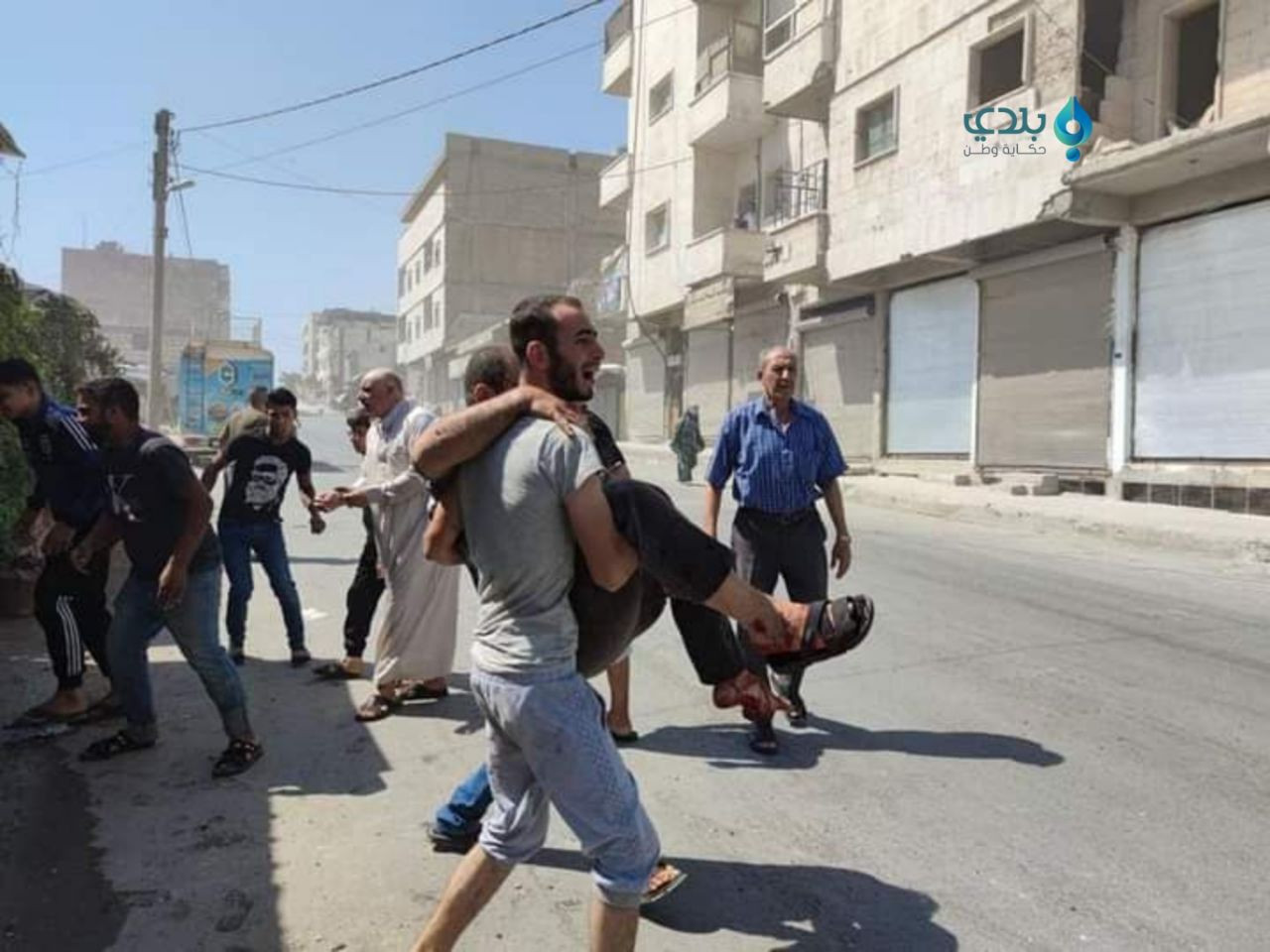 شهداء وجرحى بقصف على مدينة الب...