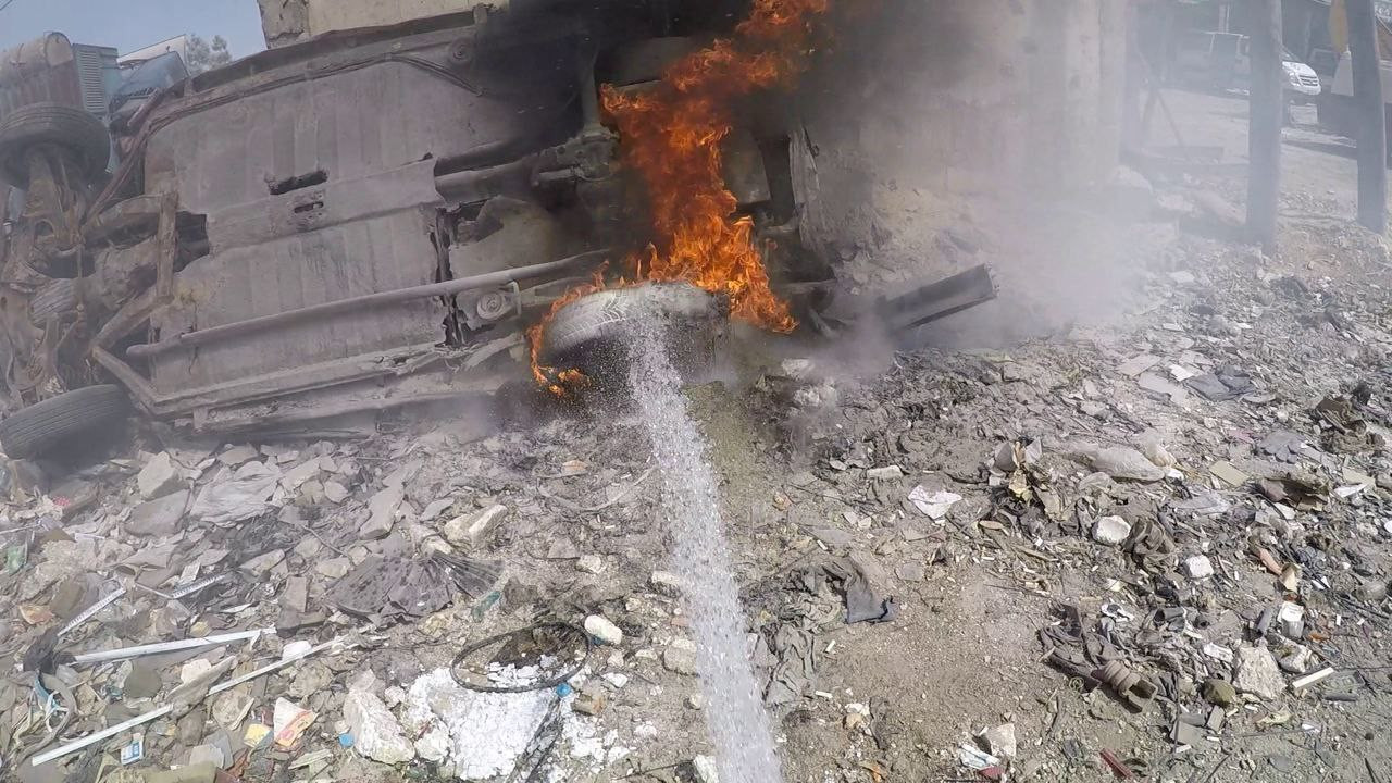 جرحى بحرائق وحوادث في إدلب وحل...