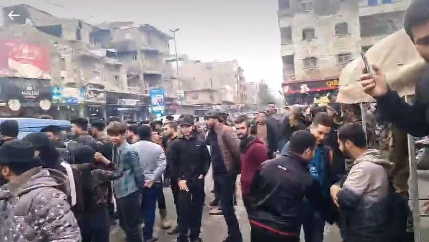 مظاهرات في الباب للكشف عن مصير...