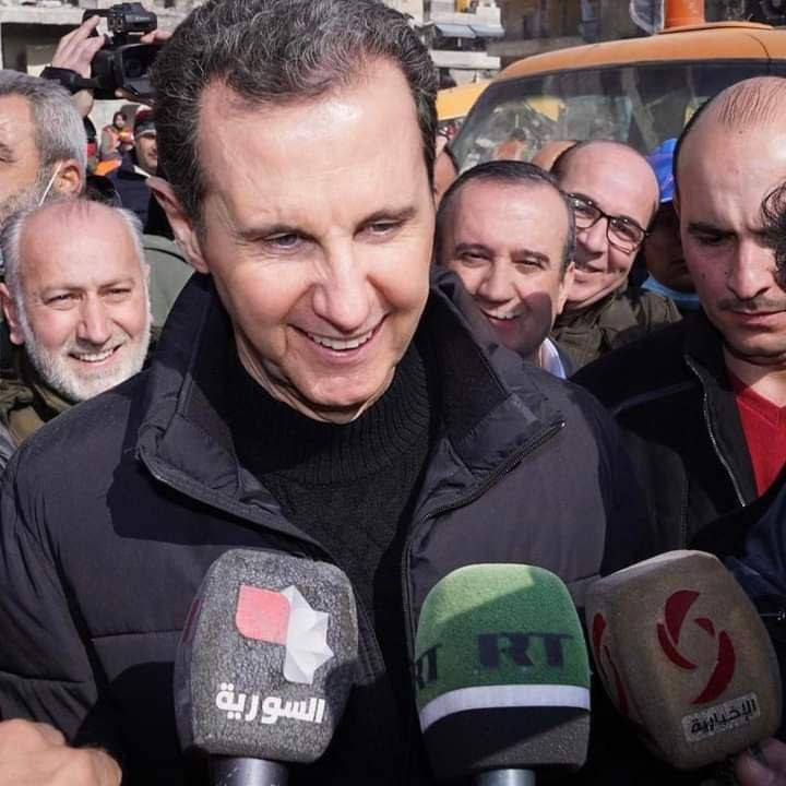 وكأنه لا يبالي.. بشار الأسد يو...