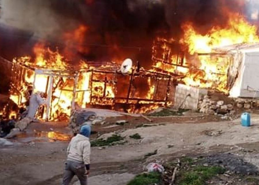 وفاة لاجئة سورية وابنها إثر حر...