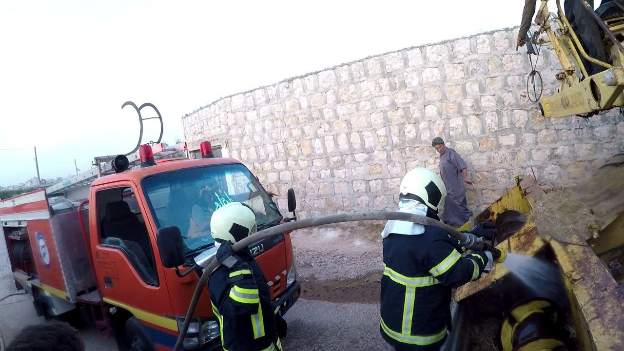 إحصائية تبين عدد الحرائق التي...