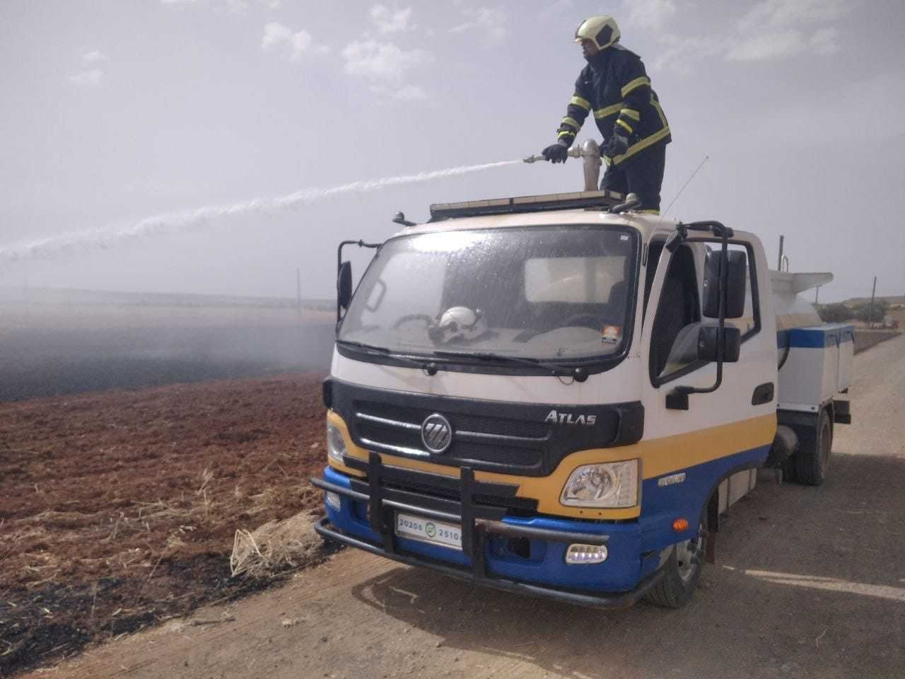 الدفاع المدني يوثّق 14 حريقاً...