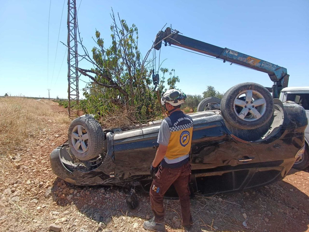 خمسة جرحى بحادث سير في ريف حلب