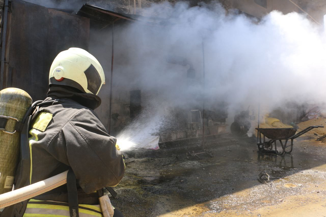 5 حرائق وحوادث سير تخلف جرحى ش...