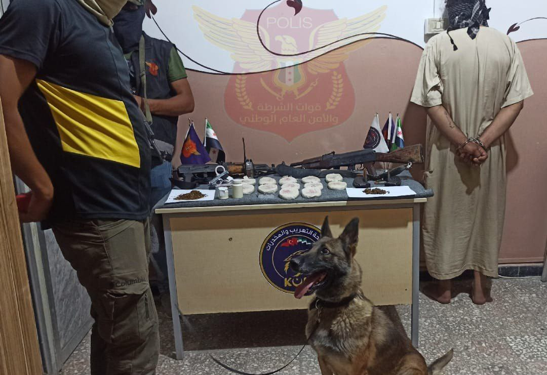 القبض على مروج وتاجر ممنوعات ف...