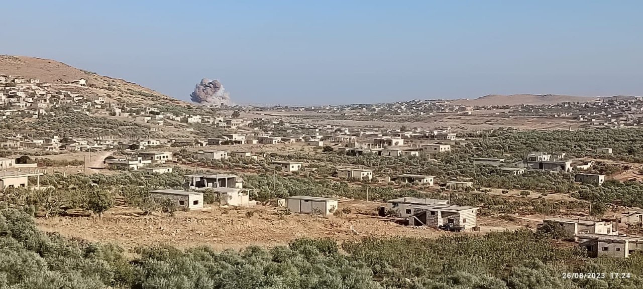 استشهاد طفلين بقصف مدفعي للنظا...