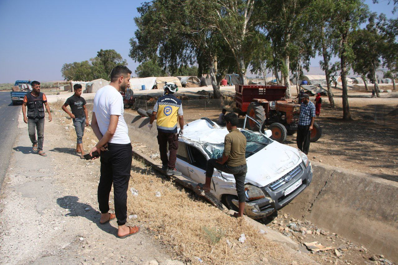 ضحايا بحوادث سير بريف إدلب