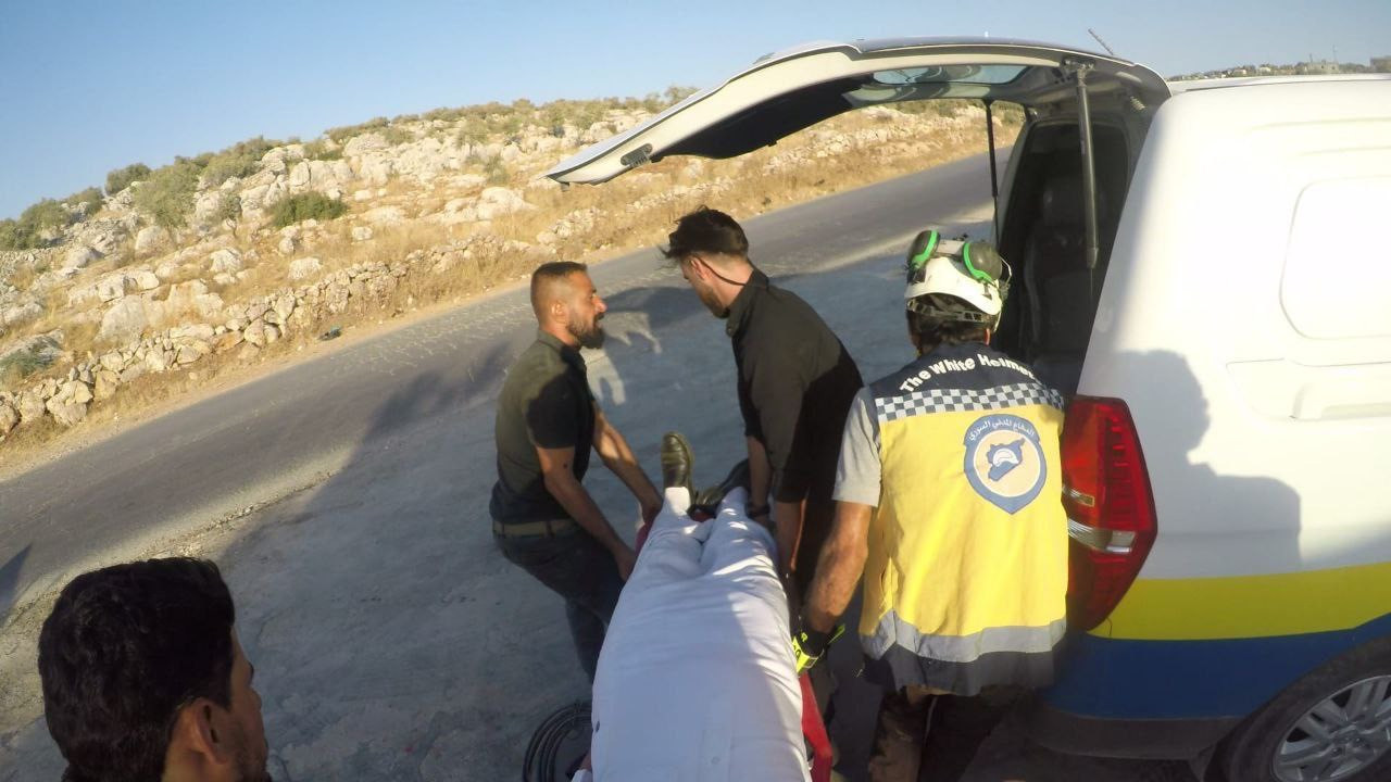 جرحى بحوادث سير وحرائق في إدلب...